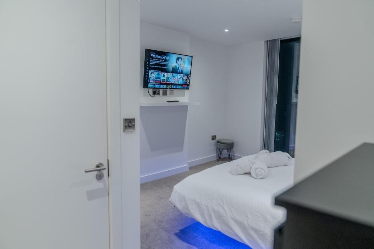 Luxury 2 Bed Penthouse With Stunning Views In Manchester City Centre Eksteriør bilde