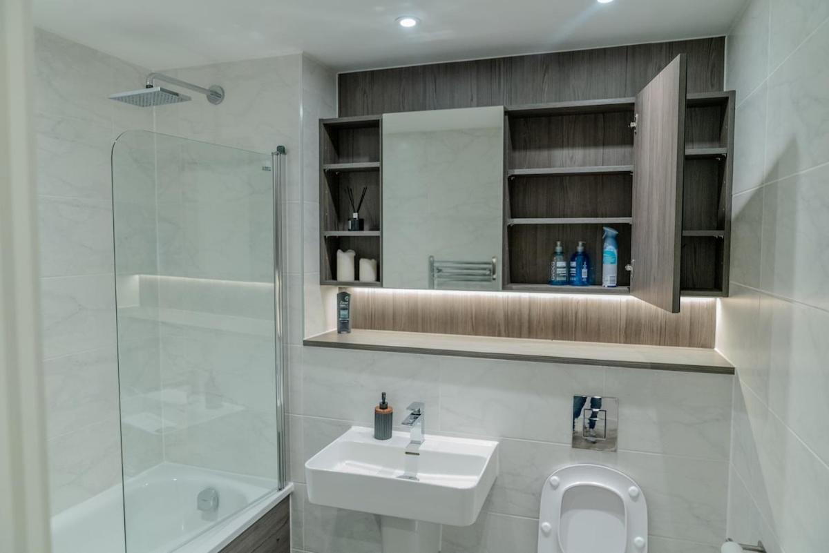 Luxury 2 Bed Penthouse With Stunning Views In Manchester City Centre Eksteriør bilde